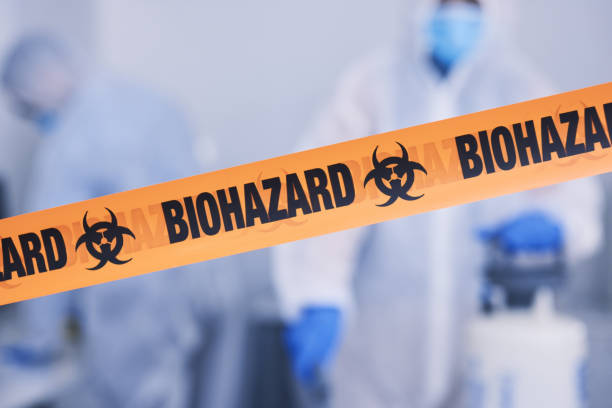 Professional Blood Cleanup technician working in Salem, NJ